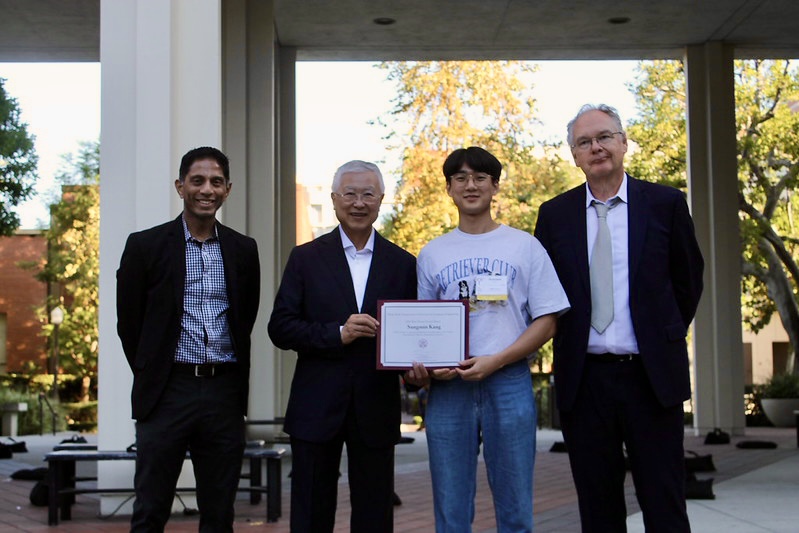 Huge honor to take a pic with Ming Hsieh